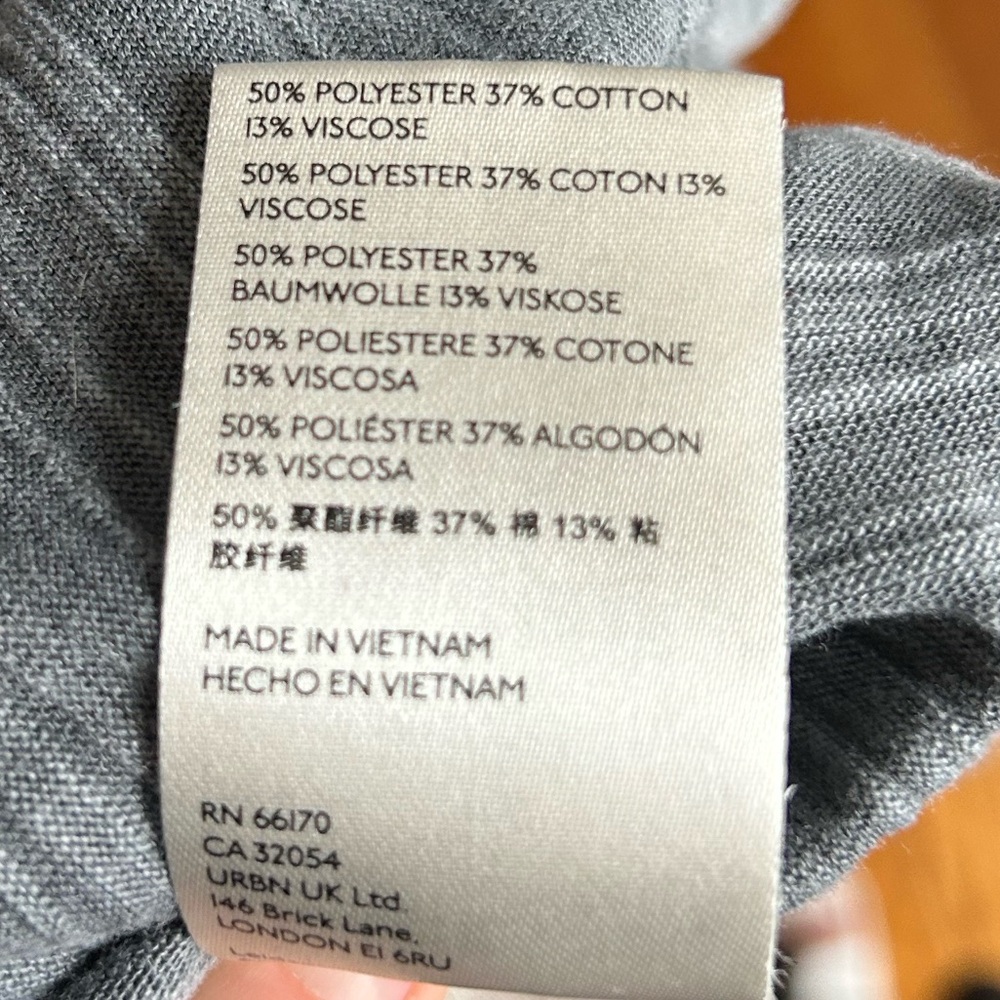 We The Free Long Sleeve Gray Tee - Picture 7 of 8
